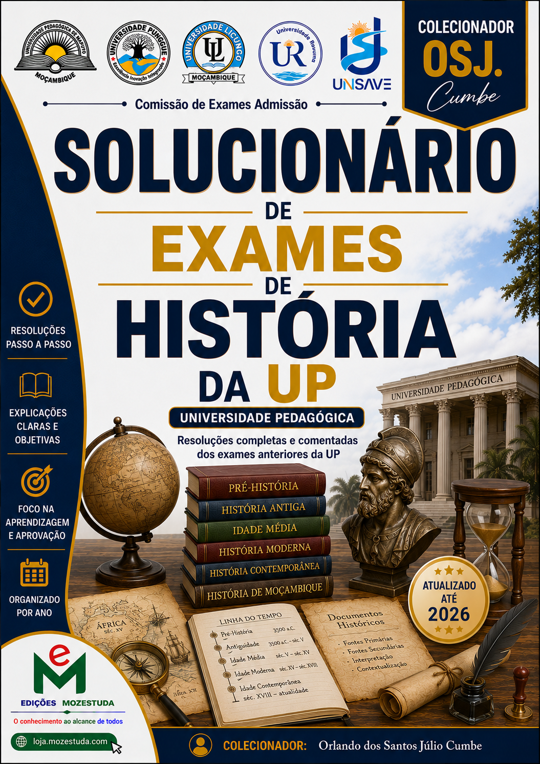 Solucionário de Exames de História da UP